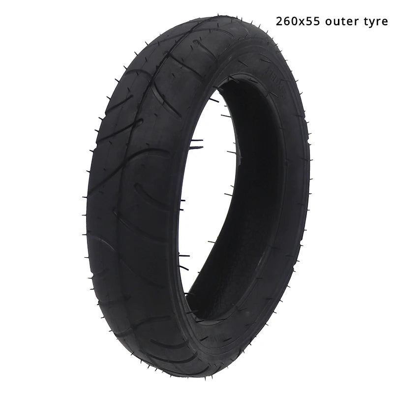 260x55 Outer Tyre Inner Tube Fits Children Tricycle,Baby Trolley,Folding Baby Cart,Electric Scooter,Bicycle 260*55 Wheel Tire outer tire China