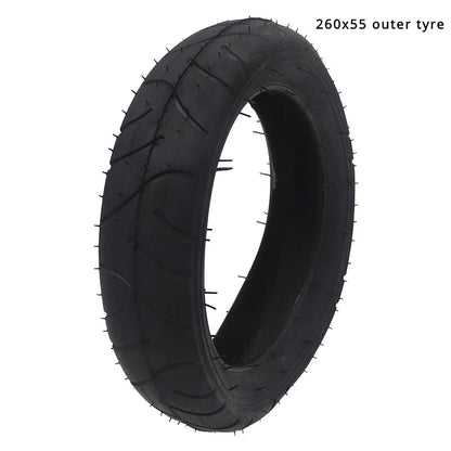 260x55 Outer Tyre Inner Tube Fits Children Tricycle,Baby Trolley,Folding Baby Cart,Electric Scooter,Bicycle 260*55 Wheel Tire outer tire China