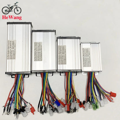 350W/450W/500W/800W three-mode sine wave controller 48V/52V/64V e-bike brushless motor controller 18A/25A/33A/30A for e-scooters