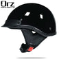 Vintage Half Face Motorcycle Helmet Casco Casque Moto Retro Helmets With Inner Sun Visor a2 China