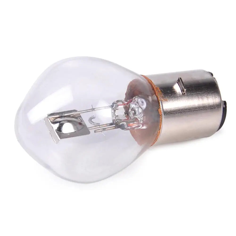 1/3/10pcs BA20D High Brightness LED Bulbs 12V 35/35W Halogen Headlight Singal Lamp Bulb Amber For Motorcycle ATV Moped Scooter