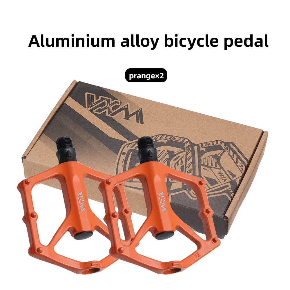VXM Bicycle Ultralight Seal Bearings Pedals Cycling Aluminum Alloy Road MTB Bike Pedals Flat Platform Cycling Parts Accessories