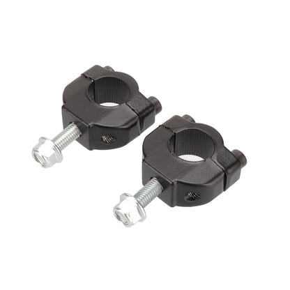 Motorcycle 22mm 7/8'' Handlebar Bar Risers Mount Bracket Clamp Taper For 2 Stroke 47cc 49cc Mini Moto Dirt Bike Motocross parts black