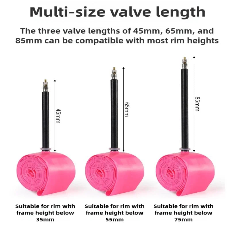 NPY TPU Bicycle Inner Tube 700C X18 23 25 28 32 35 37 40 47C Ultralight Road Gravel BikeTire Valve 45/65/85mm MTB 29 Inch Tube