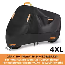 Waterproof Motorcycle Cover for All Seasons