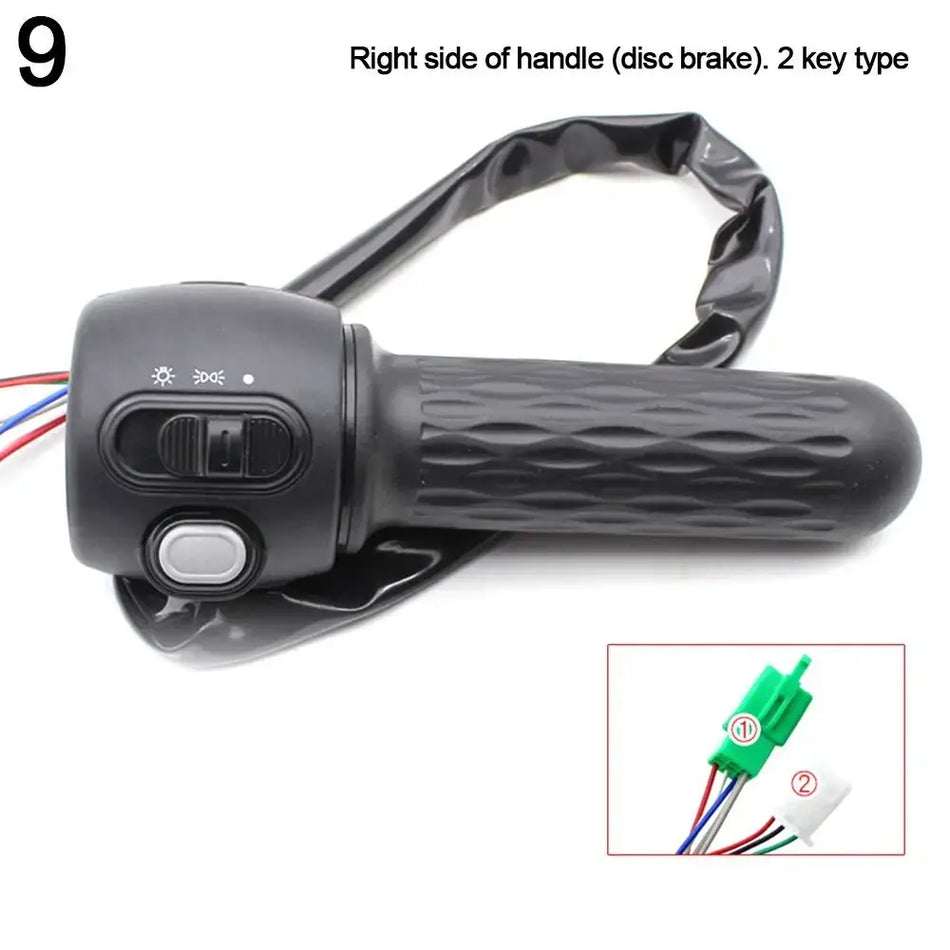 5th Generation EV Combination Switch Integrated Rotary Handle with Seat & Button Control