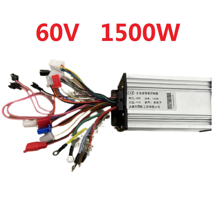 Controller for Citycoco, Harley Scooter with Three Speed Controller, Electric Scooter Accessories, 60V, 1500W, 2000W