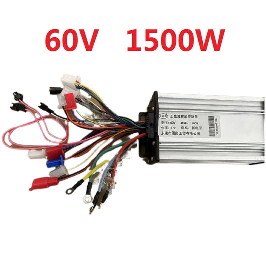 Controller for Citycoco, Harley Scooter with Three Speed Controller, Electric Scooter Accessories, 60V, 1500W, 2000W