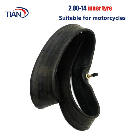 Motorcycle Air Chamber 14 Inch 2.00-14 Inner Tube for Dirt Bike Pit Bike Off Road Motorcycle Tyre
