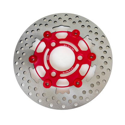 220mm RPM Motorcycle Brake Disc Floating Disk Rotor Brake Caliper Universal 3 Hole Front Rear Wheel For Yamaha Scooters Niu