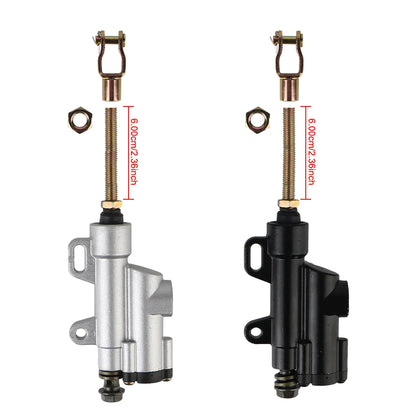 Motorcycle Rear Brake Pump Foot Hydraulic Brake Master Cylinder Pump Pit Pro Trail Dirt Quad Bike ATV Dune Buggy Universal