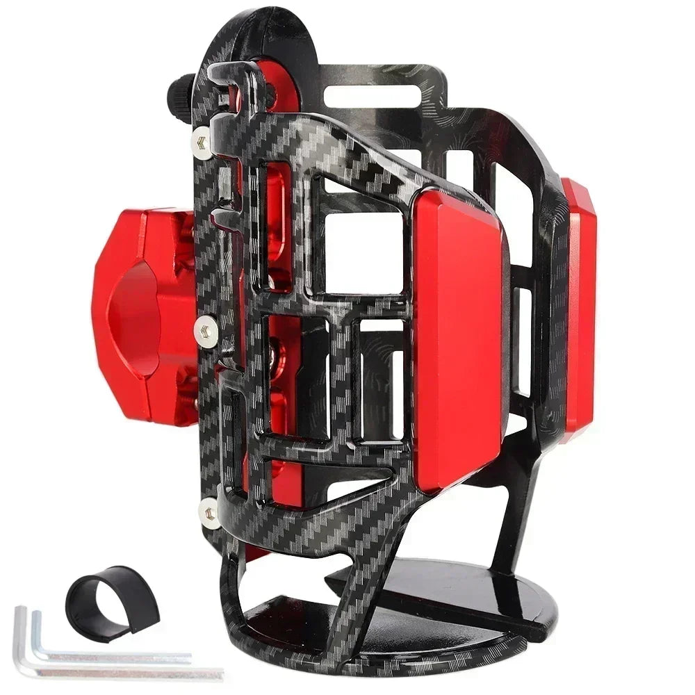 Cup Holder For Yamaha Majesty 250 400 250cc Zuma 50 Bws 125 150cc 50cc Vino50 Vino125 Neo 115 Neos Motorcycle Accessories B Style Red
