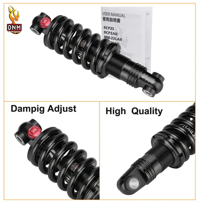DNM DV22AR Spring Bike Shock Absorber Hydraulic with Damping Adjust 125/150/190/200MM For Mountain Bicycle Rear shock