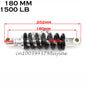 100MM 125MM 150MM 180MM 190MM 200MM Rear Suspension Shock for 47cc 49CC Super Minimoto ATV Quad electric scooter Pocket Bike 180mm-1500LB