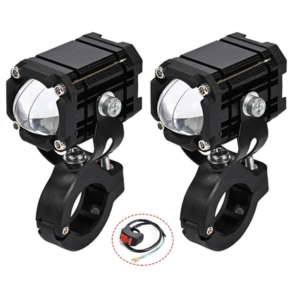 Universal Motorcycles Headlight Fog Light Led Auxiliary Driving Lamp For BMW R 1200GS R1250GS ADV F800GS K1600 Honda CRF1000L