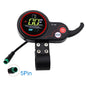 Electric Scooter Instrument Display 24V 36V 48V Dashboard Finger Throttle For Kugoo M4 SEALUP TF-100 NJ AOXIONG Jh-01 LCD Meter TF-100 5core