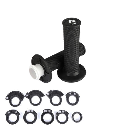 Motorcycle 7/8'' 22mm Handlebar Lock-on Grips Throttle Tube Rubber Grip for KTM HONDA YAMAHA Kawasaki Suzuki