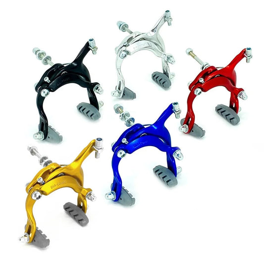 DIA-COMPE C Caliper Brake Road Bicycle BYA412 Folding Bike Retro City Bike Dual Pivot Caliper Brake 61-79mm Aluminum Alloy