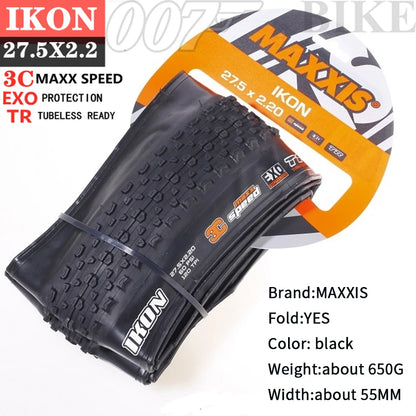 Maxxis IKON Mountain Bike Tires26/27.5/29X2.2 2.0 2.35 is a versatile XC tire designed to perform in a broad range of conditions 27.5X2.2 3C EXOTR Foldable China