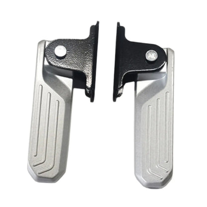 2Pcs Electric Bike Front Foot Pegs Easy to Install Pedal Board Foot Supports Anti Slip Folding Footrests for U1 U+ Fittings