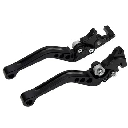 CNC Alloy Motorcycle Brake Handle Universal Fit For Motorbike Modification CNC Motorcycle Clutch Drum Brake Lever Handle black