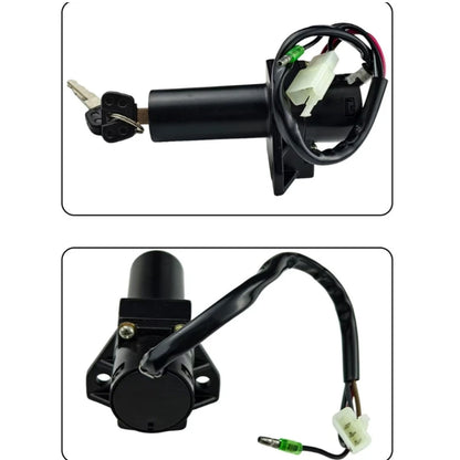 Upgraded Motorcycle Ignition Switch Lock Suitable for YBR125 Motorbike Rustproof Anti Theft Protection Long Lasting Security