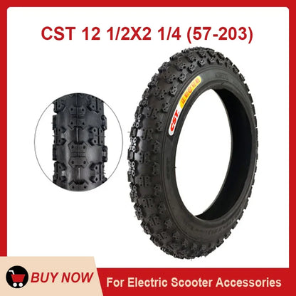 12 Inch Tire 12 1/2x2 1/4 57-203 for Gas Electric Scooters / E-Bike / Bicycle Tyre 12 1/2X2 1/4 Wheel Tyre & Inner Tube