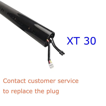 36V 5200mAh Battery Pack for Ninebot Segway ES1 ES2 ES3 ES4 Electric Scooters in black with XT 30 connector.