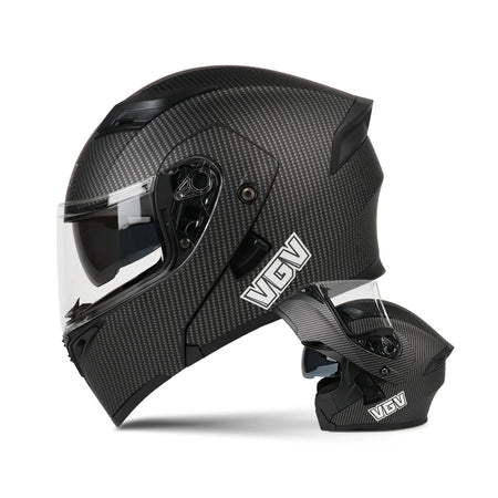 Safe and durable street bike full face helmet