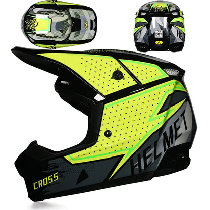New Children Motorcycle Helmet Off-road Helmet Downhill AM DH Cross Motocross DOT Certification 8 China
