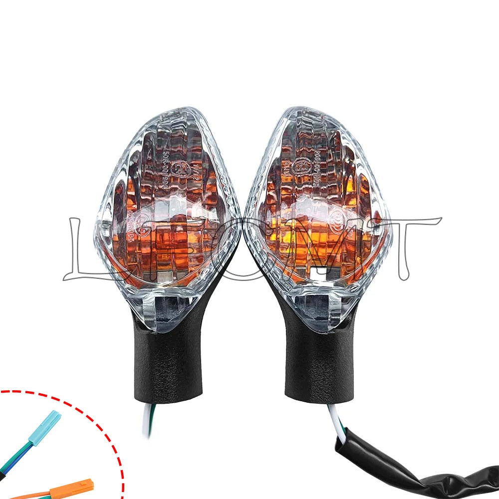 Turn Signal Light Fit for HONDA CBR400R CB 400X/F CBR500R CB 500X/F CBR650F CB650F CRF250L Motorcycle Indicator Lamps Clear