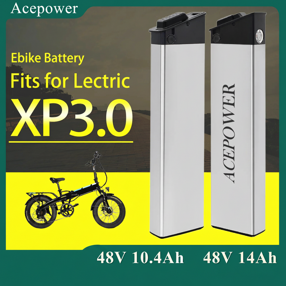 Lectric XP 3.0 Step-Over Replacement Battery 48V 10.4Ah / 14Ah E-Bike Battery