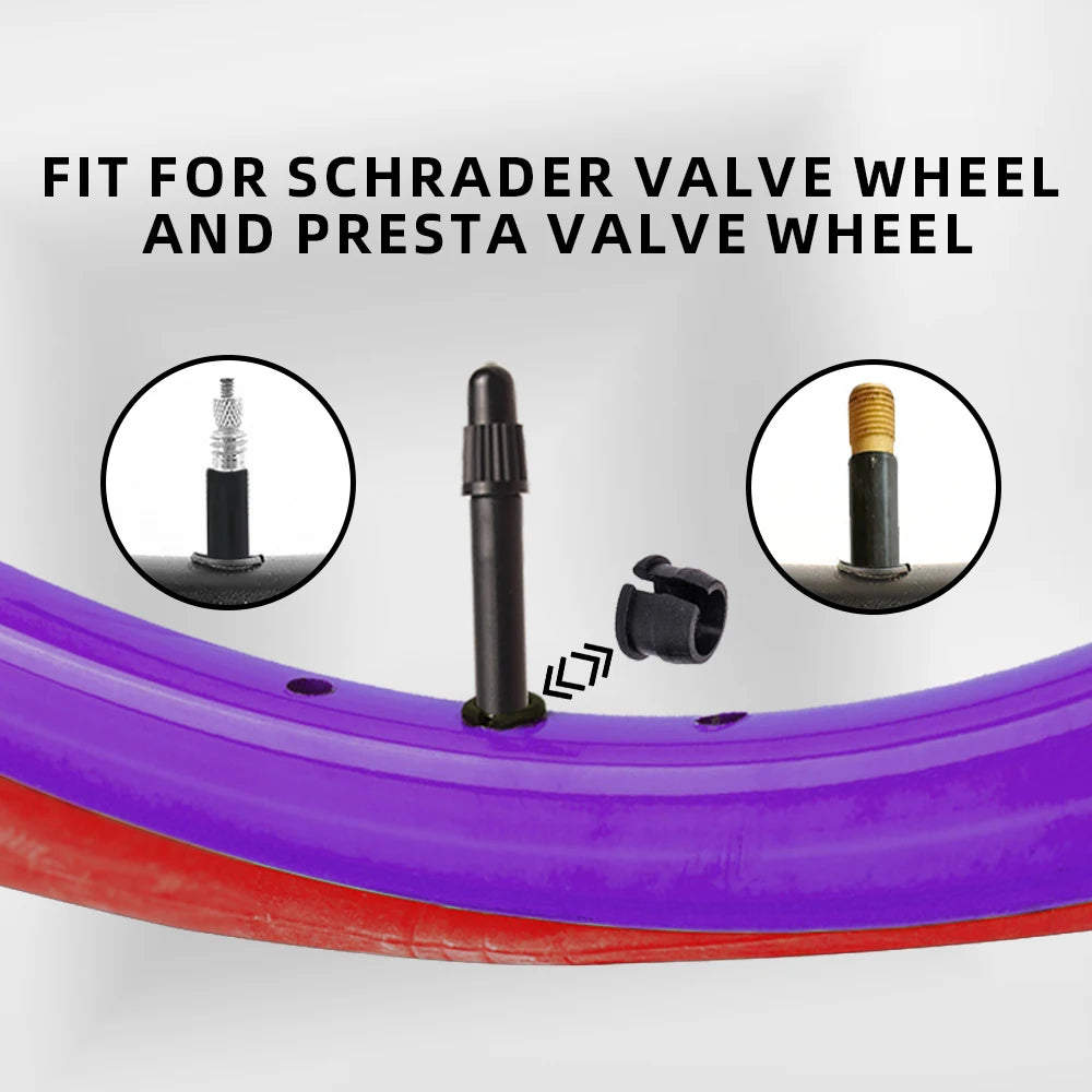 Ultralight Road Bicycle TPU Inner Tube 20 inches 406 20x1 1/8-1.75 French Valve Core Puncture Protection 45/65mm BMX Bike Tire