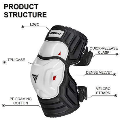 Summer Motorcycle Knee Pads - CE Approved Joint Protection