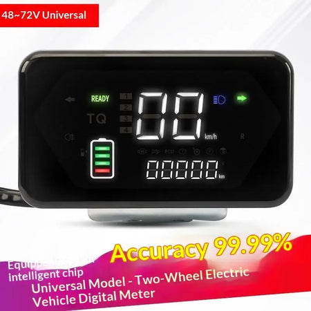 Easy Wiring Diagram and Back Side of EV Multi-Voltage Speedometer