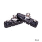 ZTTO Road Bike Brake Shoes C Caliper Hoof Replaceable Rubber Pads CNC Shell Block For Aluminum Alloy Rims Friction Wheel Brake Black 1 Pair