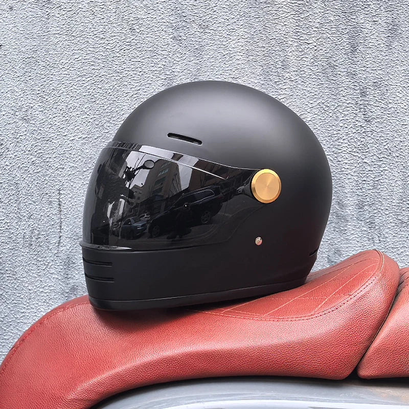 Full face motorcycle helmet - Classic design, suitable for both men and women, with safety protection certified by DOT 1 China