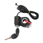 Electric Scooter Thumb Throttle Voltmeter Digital Voltage Display Switch Power with Key Lock Bike Finger Thumb Throttle dropship A