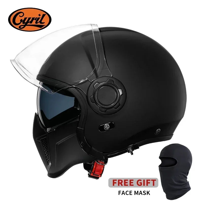 Modular Motorcycle Helmet Full Face Open Face Retro Helmets DOT ECE APPROVED 7