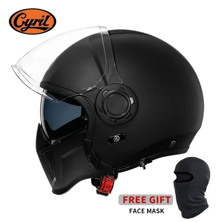 Modular Motorcycle Helmet Full Face Open Face Retro Helmets DOT ECE APPROVED 7