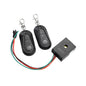 36V-72V Anti-Theft Bell Safety Alarm Remote Control E-Bike for Kugoo M4 Electric Scooter Anti-Theft Device Kit Replacement Parts black