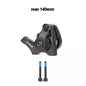 ZOOM DB580 Road Bike Line Pull Flat Mount Dual Piston Mechanie Disc Brake 140mm Disc Brake Caliper Ultralight Bike Accessories Rear 140mm
