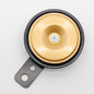 LVEE DL80 Color series Universal motorcycle Horn 12V 105db Waterproof Electric Moto bike Motor Scooter ATV UTV Golf Cart DL80-Gold Black