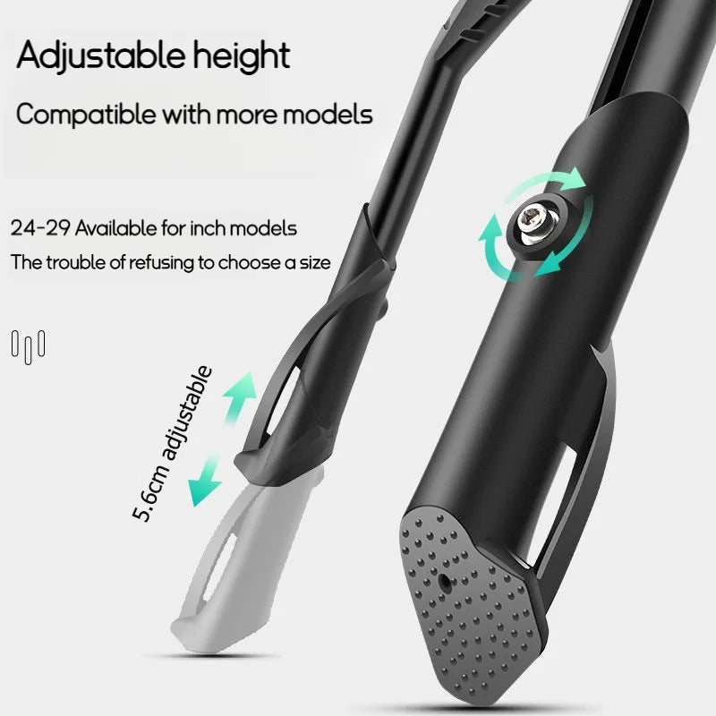 Bicycle Kickstand Bike Parking Rack Support Adjustable Side Kick Stand Foot Brace Bike Holder Footrest Cycling New Replace Parts