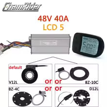 KT Ebike Controller 36V-52V 1500W 1000W | Dual Mode Sinewave with LCD3 Display & PAS