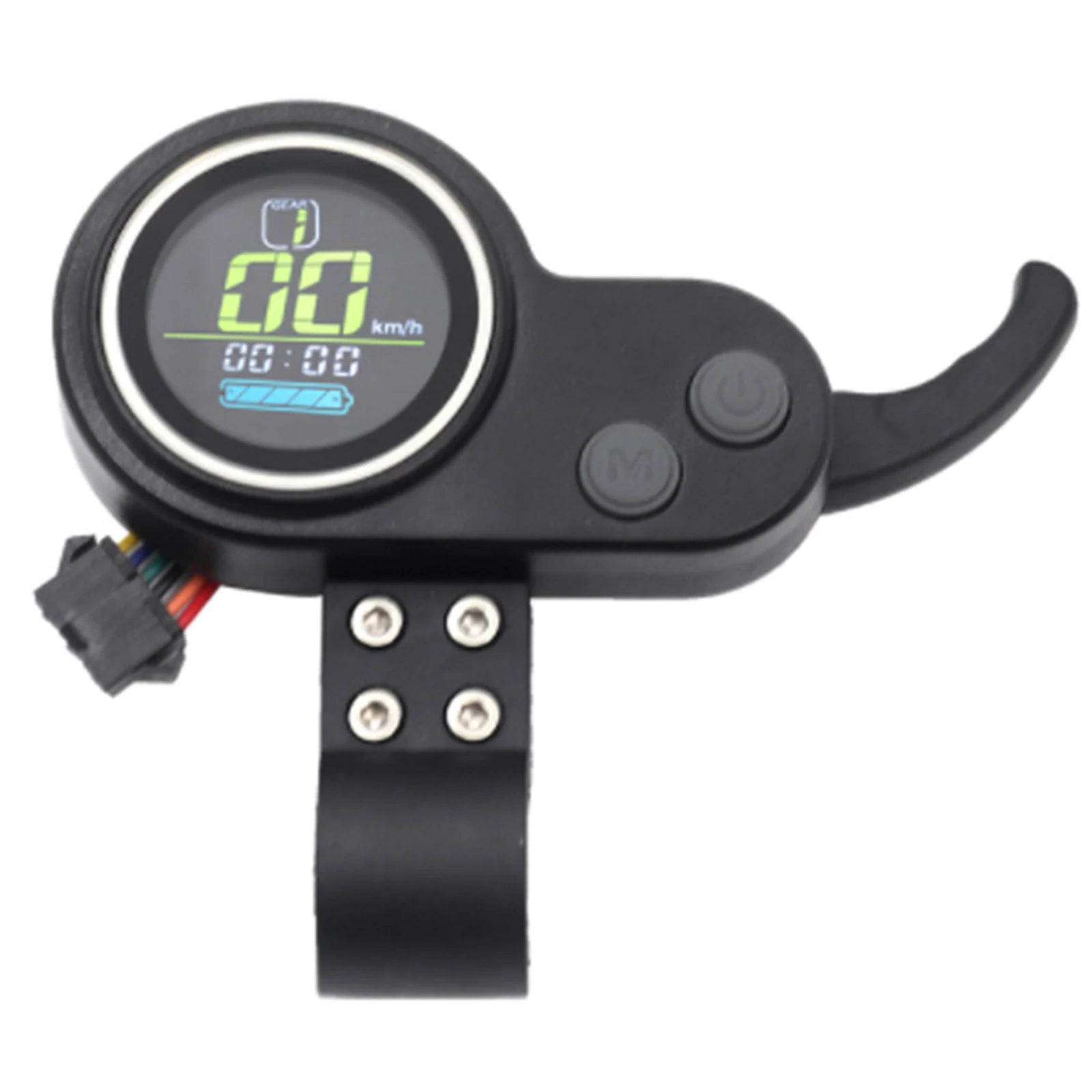 Electric Scooter LCD Display JP Throttle 36V 48V 52V 60V With USB Charging Shift Switch Accelerator