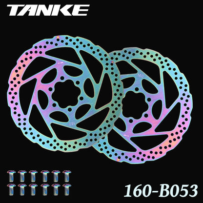 Bike Disc Brake Rotor Disc Brake 2 Piece with 12 Bolts for Road Bike MTB BMX Floating disc Stainless Steel