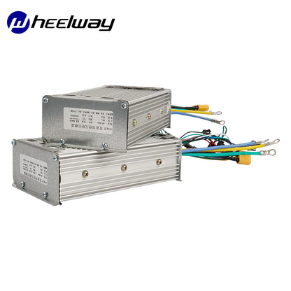 Dual Drive Controller With Colorful LCD Display Accelerator 48V60V72V50A for Dual Motor 1500W 3000W 3500W Electric Scooter