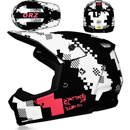 New Children Motorcycle Helmet Off-road Helmet Downhill AM DH Cross Motocross DOT Certification 14 China