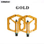 TANKE TP-50 Pedals Sepeda MTB Aluminum Alloy Non-slip Bicycle Pedal Bicycle Pedal Bicycle pedal Gold